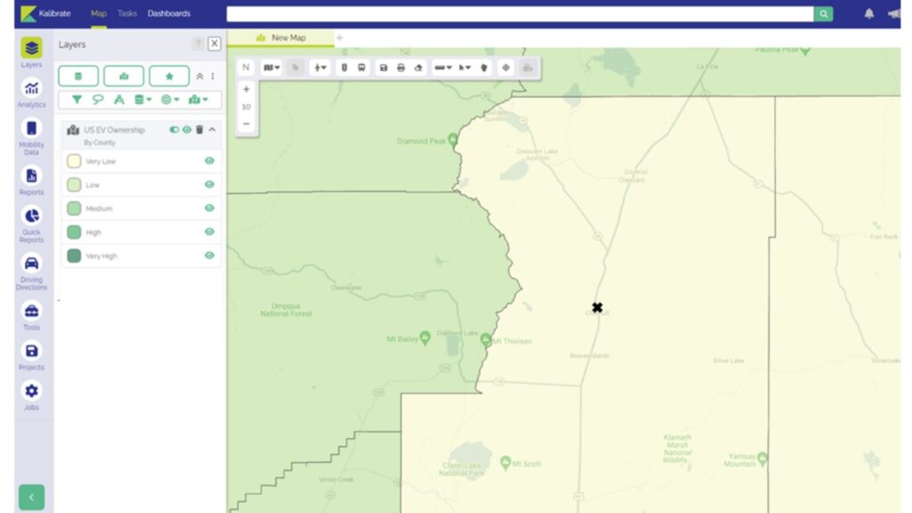 Site C EV ownership in the local area